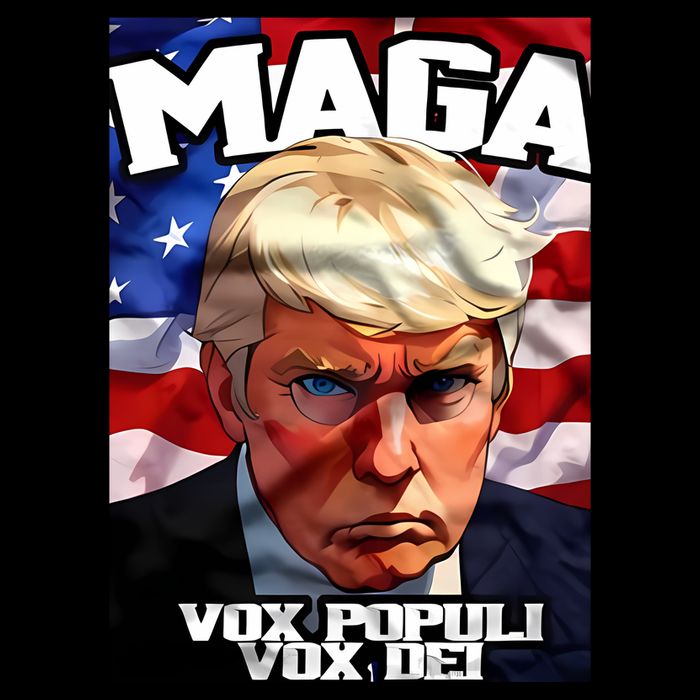 Seaofmud Trump Maga Mug Shot Vox Populi Vox Dei Backpack