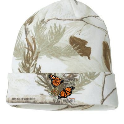 Save The Monarchs Plant Some Milkweed Butterfly Gift Kati Licensed 12" Camo Beanie