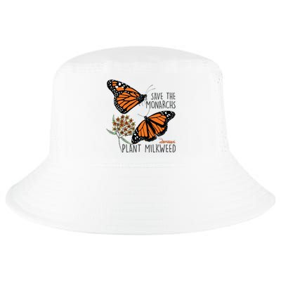 Save The Monarchs Plant Some Milkweed Butterfly Gift Cool Comfort Performance Bucket Hat