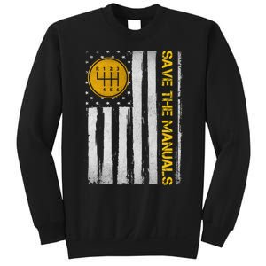 Save The Manuals 6 Speed Manual Transmission Three Pedals Sweatshirt