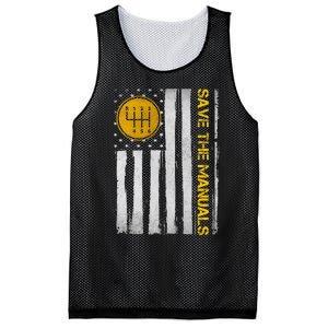 Save The Manuals 6 Speed Manual Transmission Three Pedals Mesh Reversible Basketball Jersey Tank