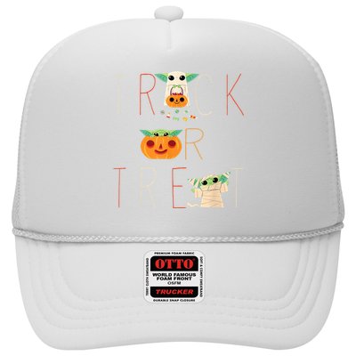 StarWars The Mandalorian Grogu Trick Or Treat Halloween Trucker Hat