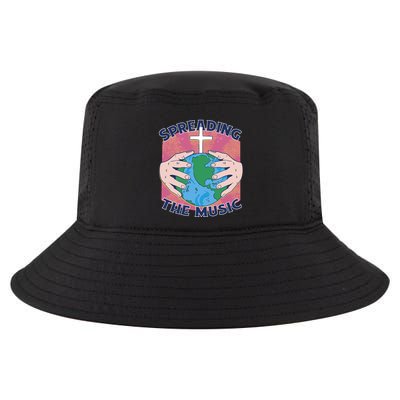 Spreading The Music Gospel Cool Comfort Performance Bucket Hat