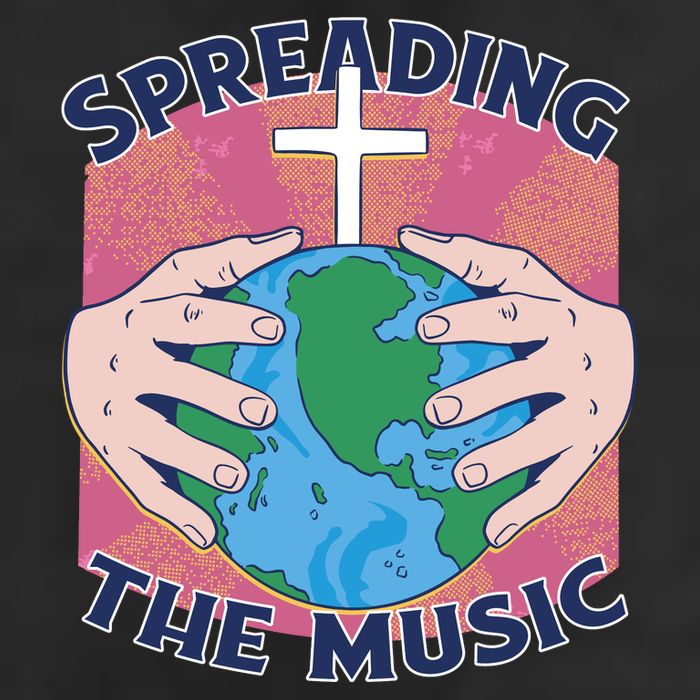 Spreading The Music Gospel Cool Comfort Performance Bucket Hat