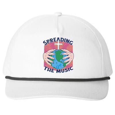 Spreading The Music Gospel Snapback Five-Panel Rope Hat