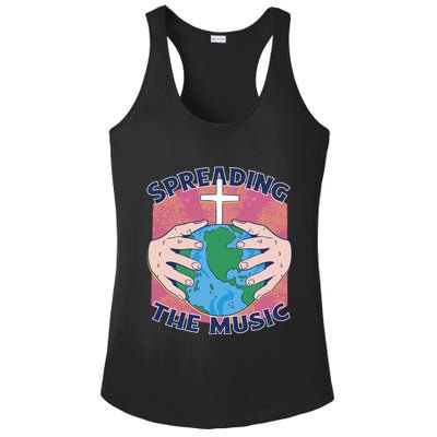 Spreading The Music Gospel Ladies PosiCharge Competitor Racerback Tank