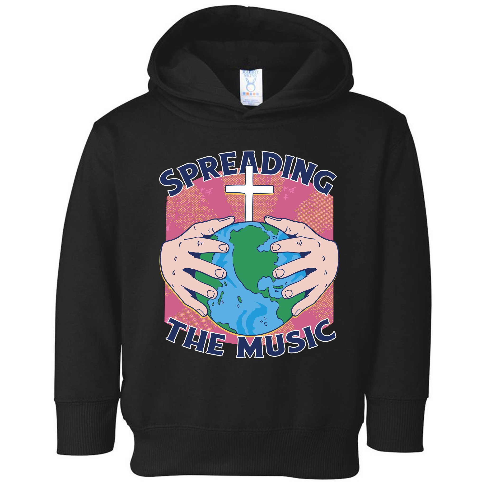 Spreading The Music Gospel Toddler Hoodie
