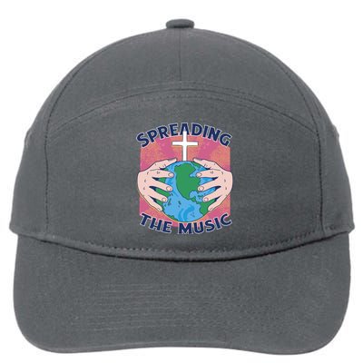 Spreading The Music Gospel 7-Panel Snapback Hat