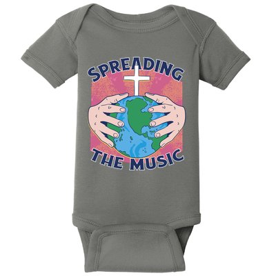 Spreading The Music Gospel Baby Bodysuit