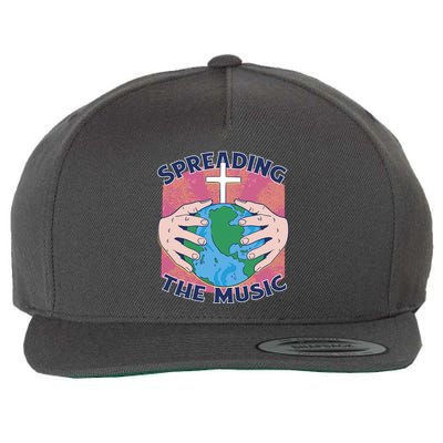 Spreading The Music Gospel Wool Snapback Cap