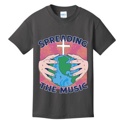 Spreading The Music Gospel Kids T-Shirt