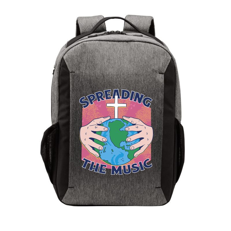Spreading The Music Gospel Vector Backpack