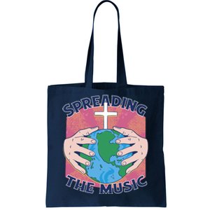 Spreading The Music Gospel Tote Bag