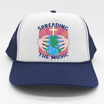 Spreading The Music Gospel Trucker Hat