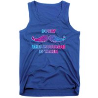 Sorry This Mustache Is Taken Valentines Day Gift Tank Top