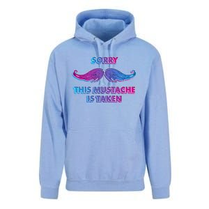 Sorry This Mustache Is Taken Valentines Day Gift Unisex Surf Hoodie