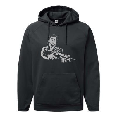 Scarface Tony Montana Performance Fleece Hoodie