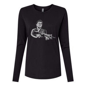 Scarface Tony Montana Womens Cotton Relaxed Long Sleeve T-Shirt