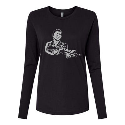 Scarface Tony Montana Womens Cotton Relaxed Long Sleeve T-Shirt