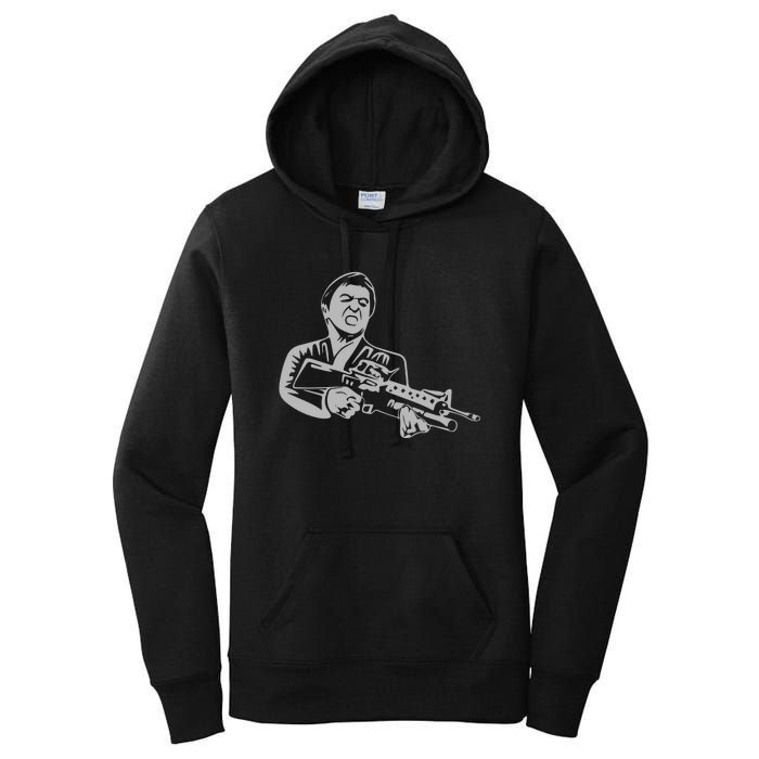 Scarface Tony Montana Women's Pullover Hoodie