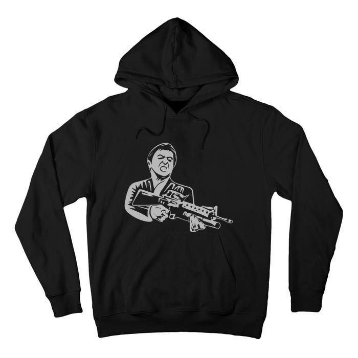 Scarface Tony Montana Tall Hoodie