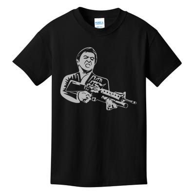 Scarface Tony Montana Kids T-Shirt