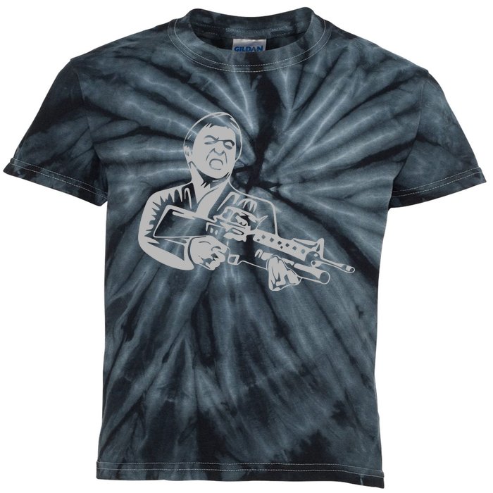 Scarface Tony Montana Kids Tie-Dye T-Shirt