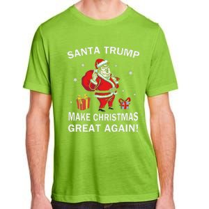 Santa Trump Make Christmas Great Again Chistmas Adult ChromaSoft Performance T-Shirt