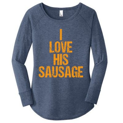 Sausage Taco Matching Couple Costumes Halloween Funny Women's Perfect Tri Tunic Long Sleeve Shirt