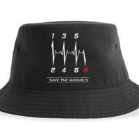 Save The Manuals – The Heartbeat For True Car Drivers! Sustainable Bucket Hat