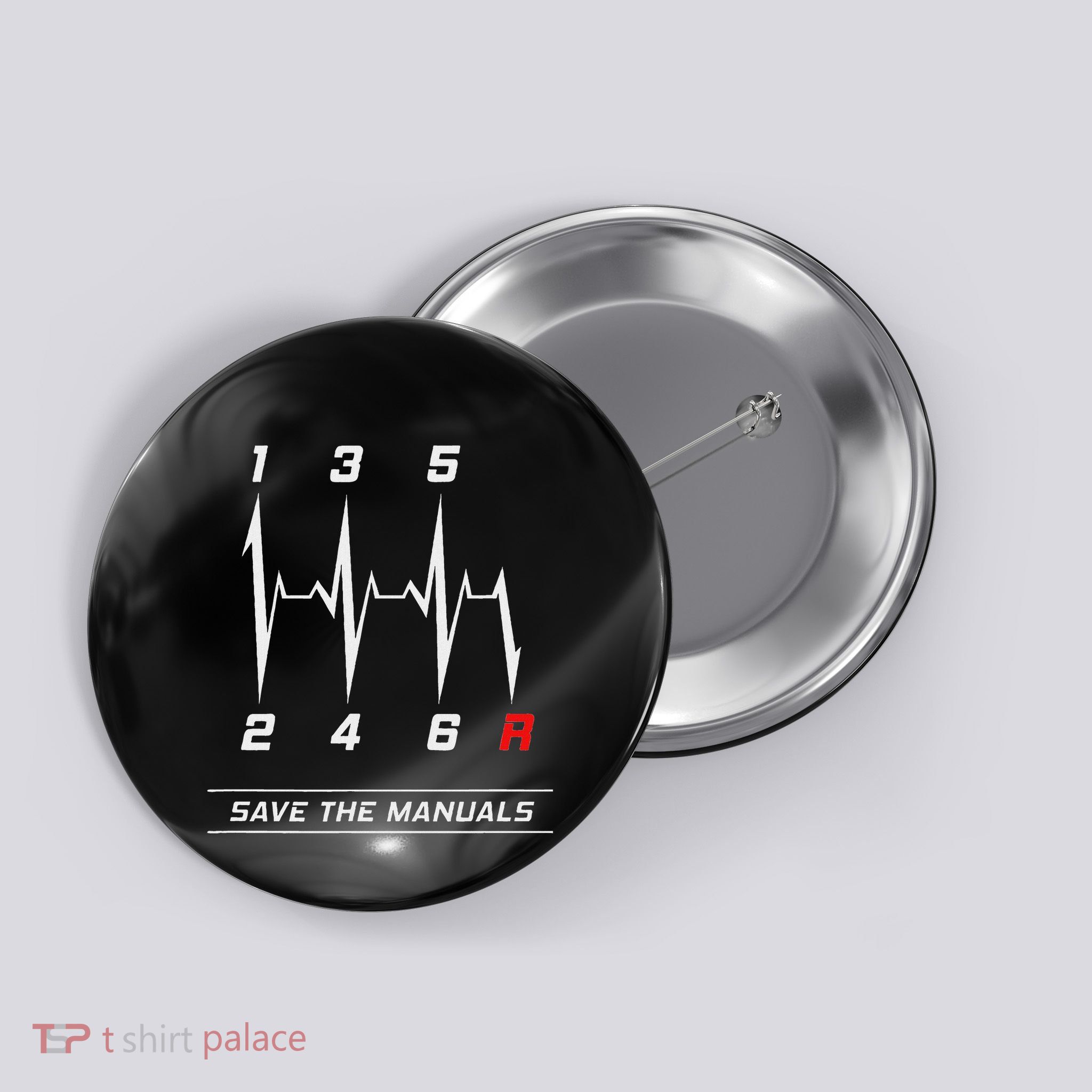 Save The Manuals – The Heartbeat For True Car Drivers! Button