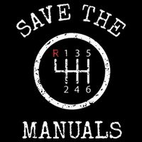Save The Manuals Stick Shift Car Lover Doggie Tank