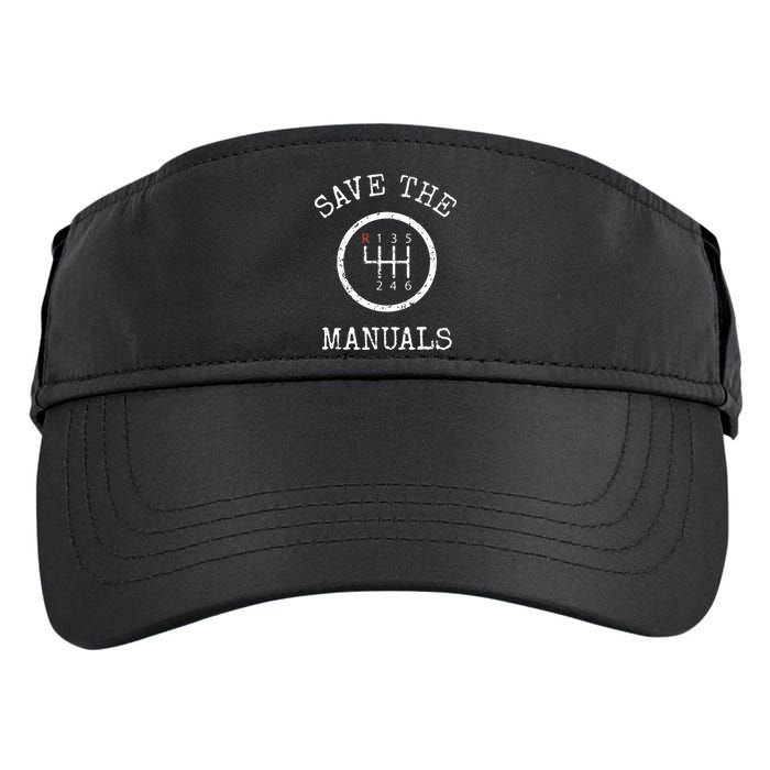 Save The Manuals Stick Shift Car Lover Adult Drive Performance Visor