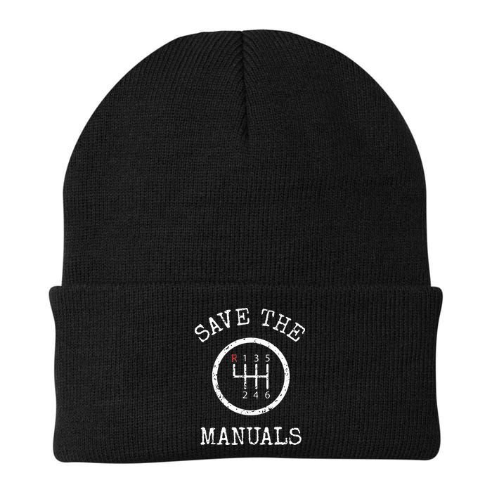 Save The Manuals Stick Shift Car Lover Beanie