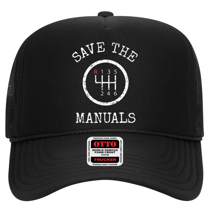 Save The Manuals Stick Shift Car Lover Hat