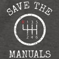 Save The Manuals Stick Shift Car Lover Vector Backpack