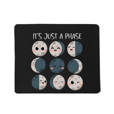 Science Teacher Moon Phases Scientist Back To School Mousepad
