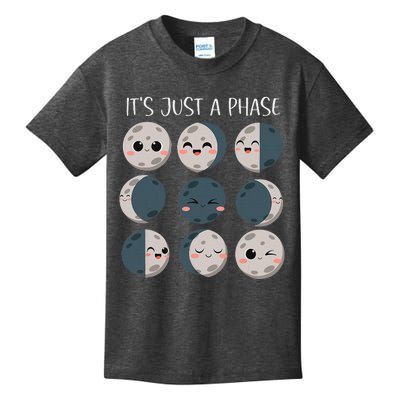 Science Teacher Moon Phases Scientist Back To School Kids T-Shirt