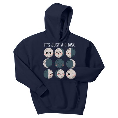 Science Teacher Moon Phases Scientist Back To School Kids Hoodie