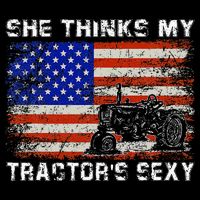 She Thinks My TractorS Sexy Tractor Driver Impact Tech Backpack