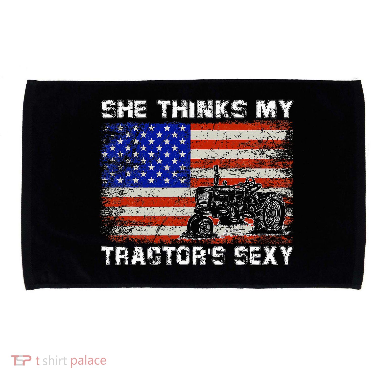 She Thinks My TractorS Sexy Tractor Driver Microfiber Hand Towel
