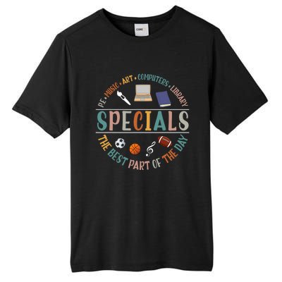 Special Teacher Music Art Computers Library Tall Fusion ChromaSoft Performance T-Shirt