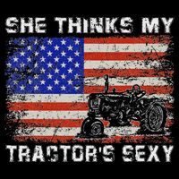She Thinks My TractorS Sexy Tractor Driver Impact Tech Backpack