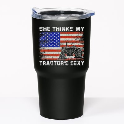 She Thinks My TractorS Sexy Tractor Driver Tumbler