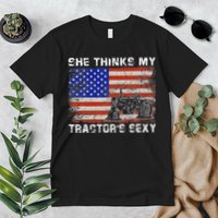 She Thinks My TractorS Sexy Tractor Driver Premium T-Shirt