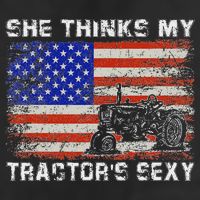 She Thinks My TractorS Sexy Tractor Driver Golf Towel