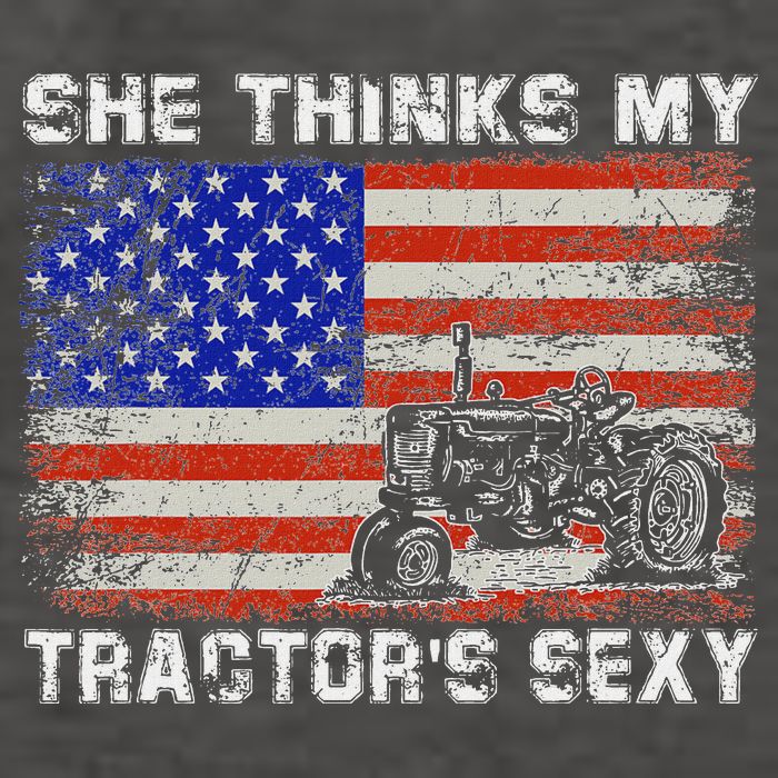 She Thinks My TractorS Sexy Tractor Driver Vector Backpack
