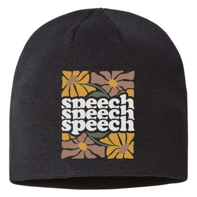 Speech Therapy Medical Slp Sustainable Beanie