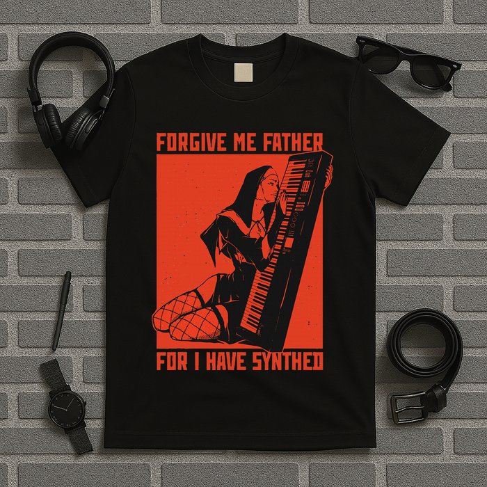 Synth Techno Music Funny Synthesizer T-Shirt