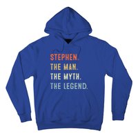 Stephen The Myth Legend Father’s Day Gift Papa Grandpa Cool Gift Hoodie